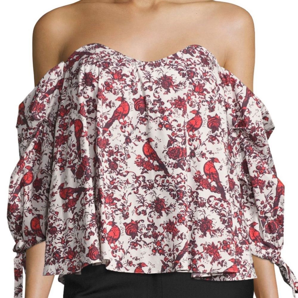Caroline Constas Bird Top